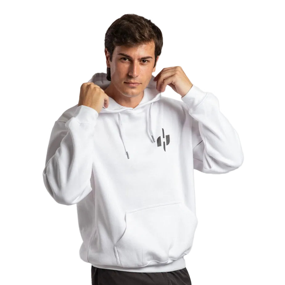 Men's Hirostar Street Padel Hoodie (White)