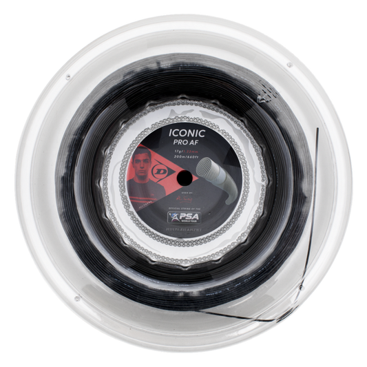 Dunlop Iconic Pro AF 1.22mm / 17 Guage Squash String (200m Reel)