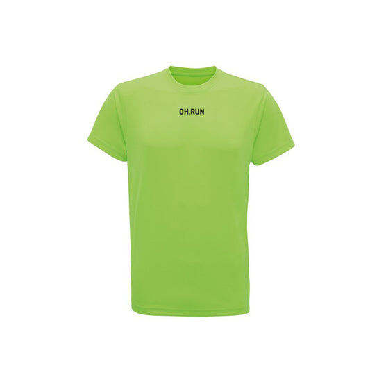 Men's Lightweight Athletic T-Shirt Overhill Eco Green - Padelspeed Padel, Squash & Tennis