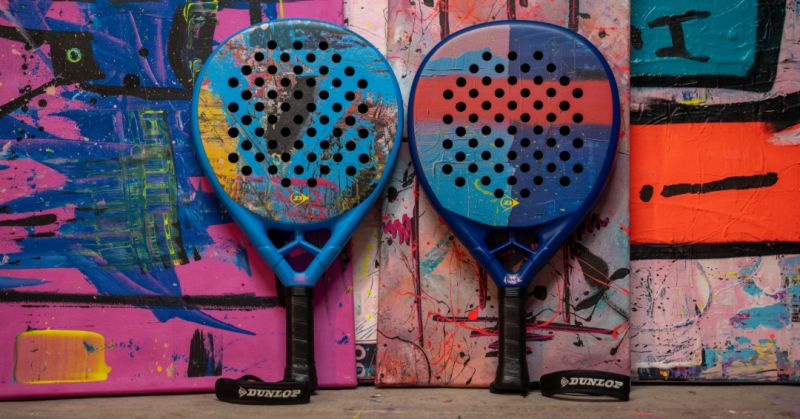 Pala de pádel Dunlop Galactica OS Nisse (Edición Limitada)