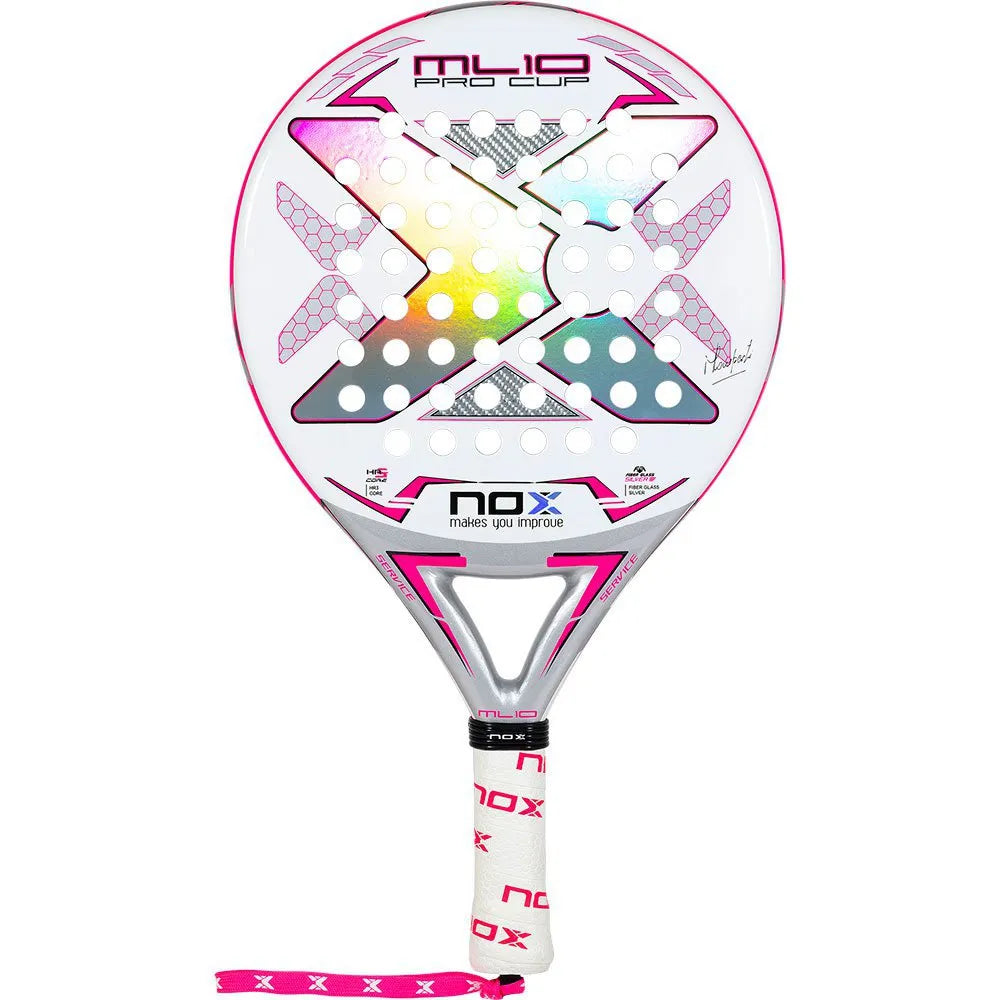 Padel Racket NOX ML10 Pro Cup Silver - Padelspeed - UK padel and racket sports shop (Sports and outdoors, Paddle tennis)