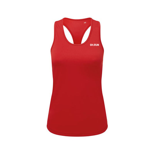 Women's Athletic Racerback Tank Top Overhill Eco Red