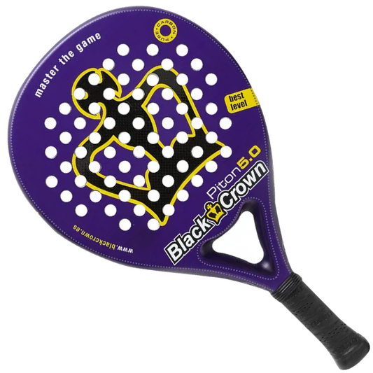 Padel Racket Black Crown Piton 5 (Clearance) - Padelspeed Padel, Squash & Tennis