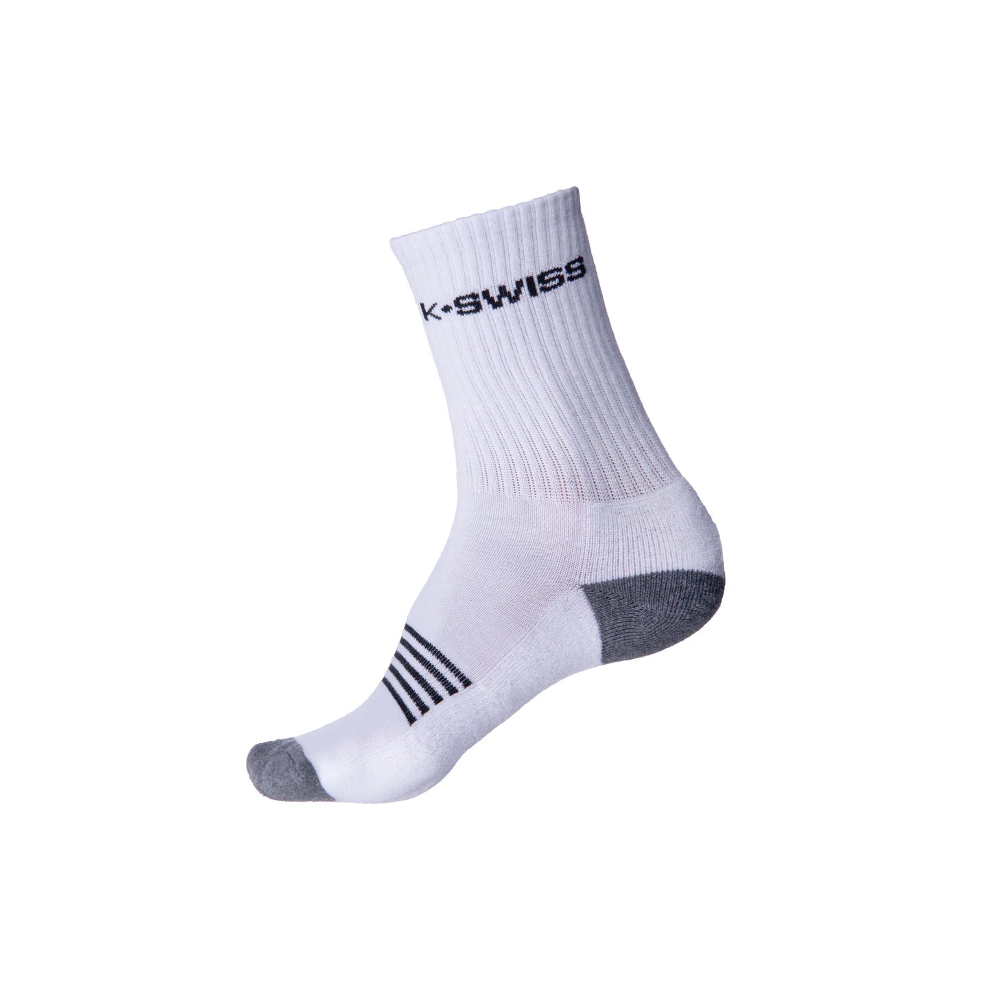 Crew Socks K-Swiss Men's White (3-pack)