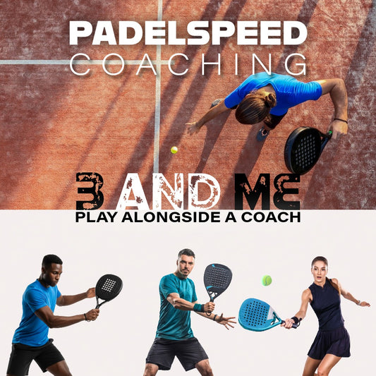 Padelspeed Coaching: '3 and Me' Coached Matchplay, Tuesdays 6-7pm (Cardiff)